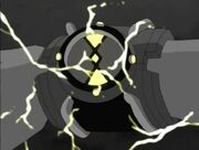 Omnitrix adquirindo DNA