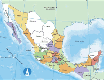 Mapa mexico