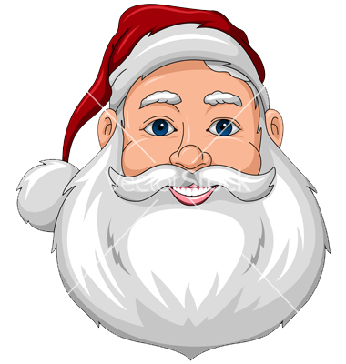 Image - Santa-happy-face-front-vector-1083958.png | Ben 10 Fan Fiction ...