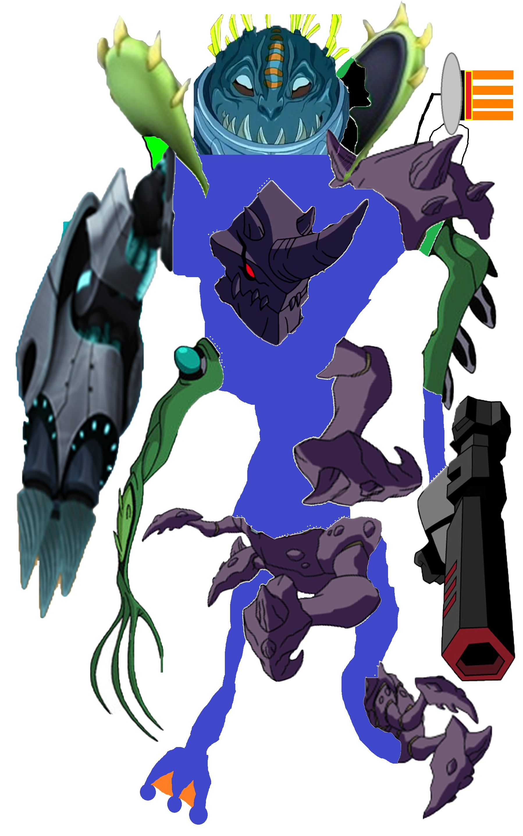 Image Super Mutant Drilldozer.png Ben 10 Fan Fiction Wiki FANDOM powered by Wikia