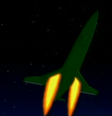Jet despegando