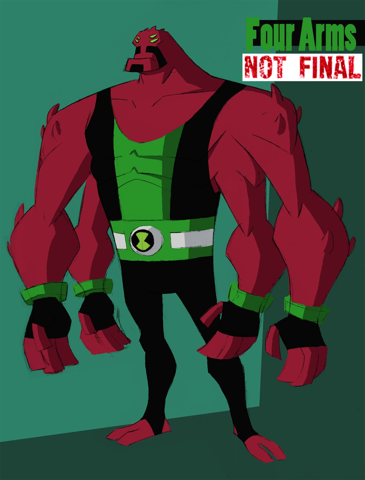 Obraz - Koncepcja- Czteroręki.jpg | Ben 10 Wiki | FANDOM powered by Wikia