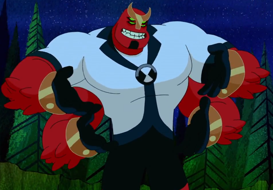 ben 10 reboot omni kix four arms