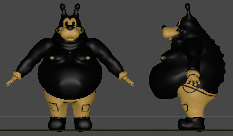 Image - FettyPrototype.png | Bendy And The Ink Machine ...