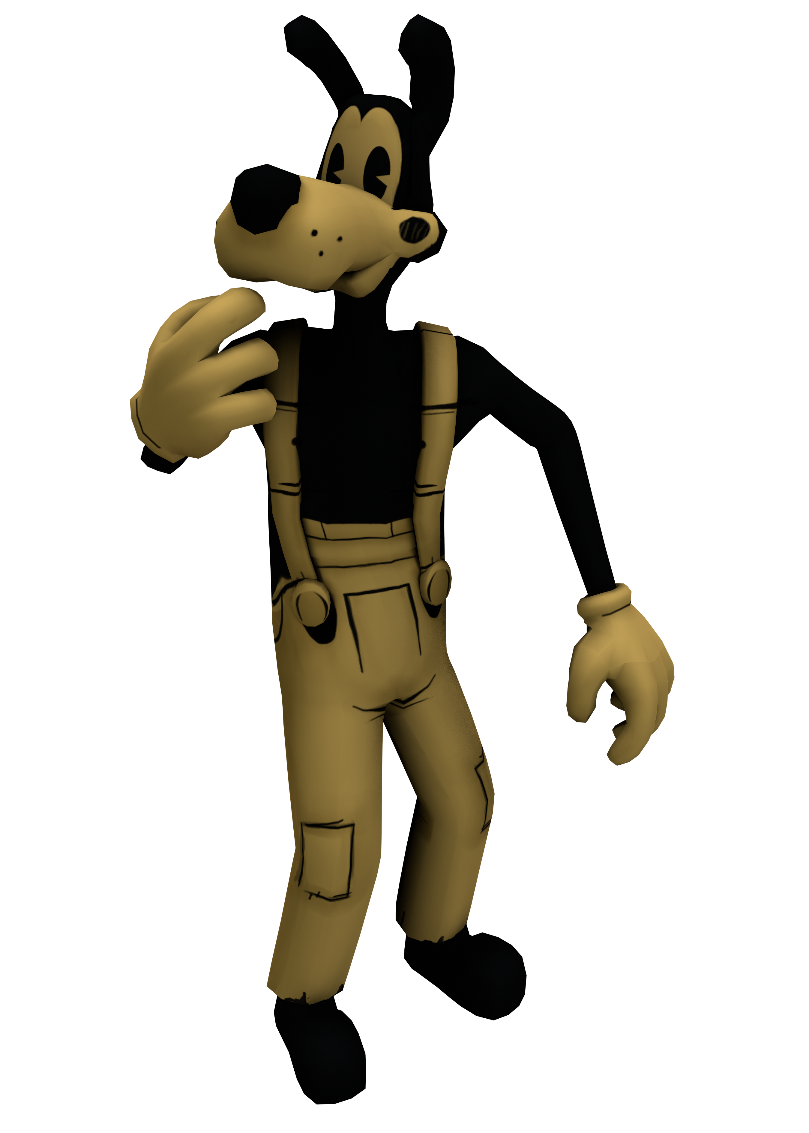 Boris The Wolf - Bendy And The Ink Machine Minecraft Skin