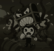 Bendy in Nightmare Run | Bendy and the Ink Machine Wiki ...