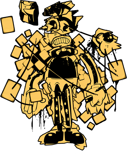 Bendy And The Ink Machine Themeatly Wiki Iron on Heat Transfer