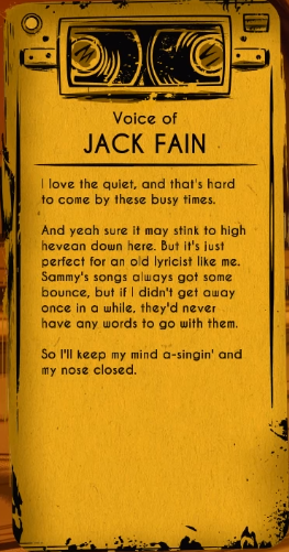 Jack Fain  Bendy and the Ink Machine Wiki  FANDOM 