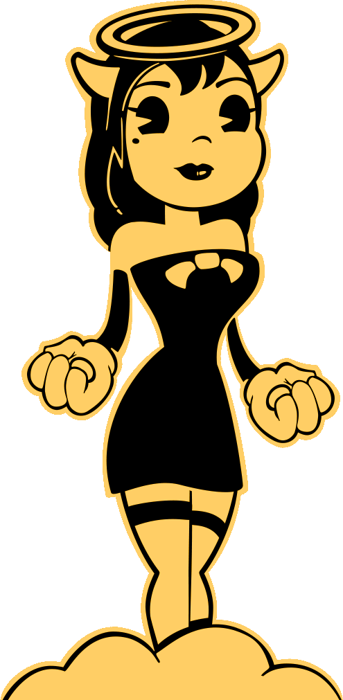 bendy and the ink machine alice angel in game