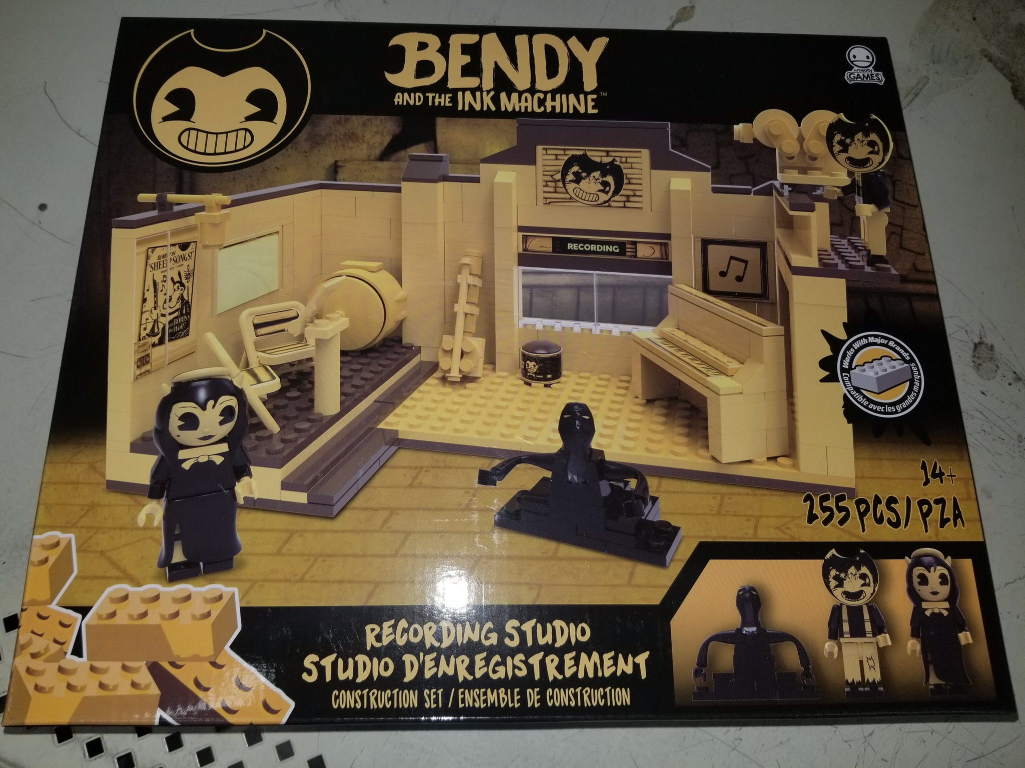 bendy and the ink machine lego set