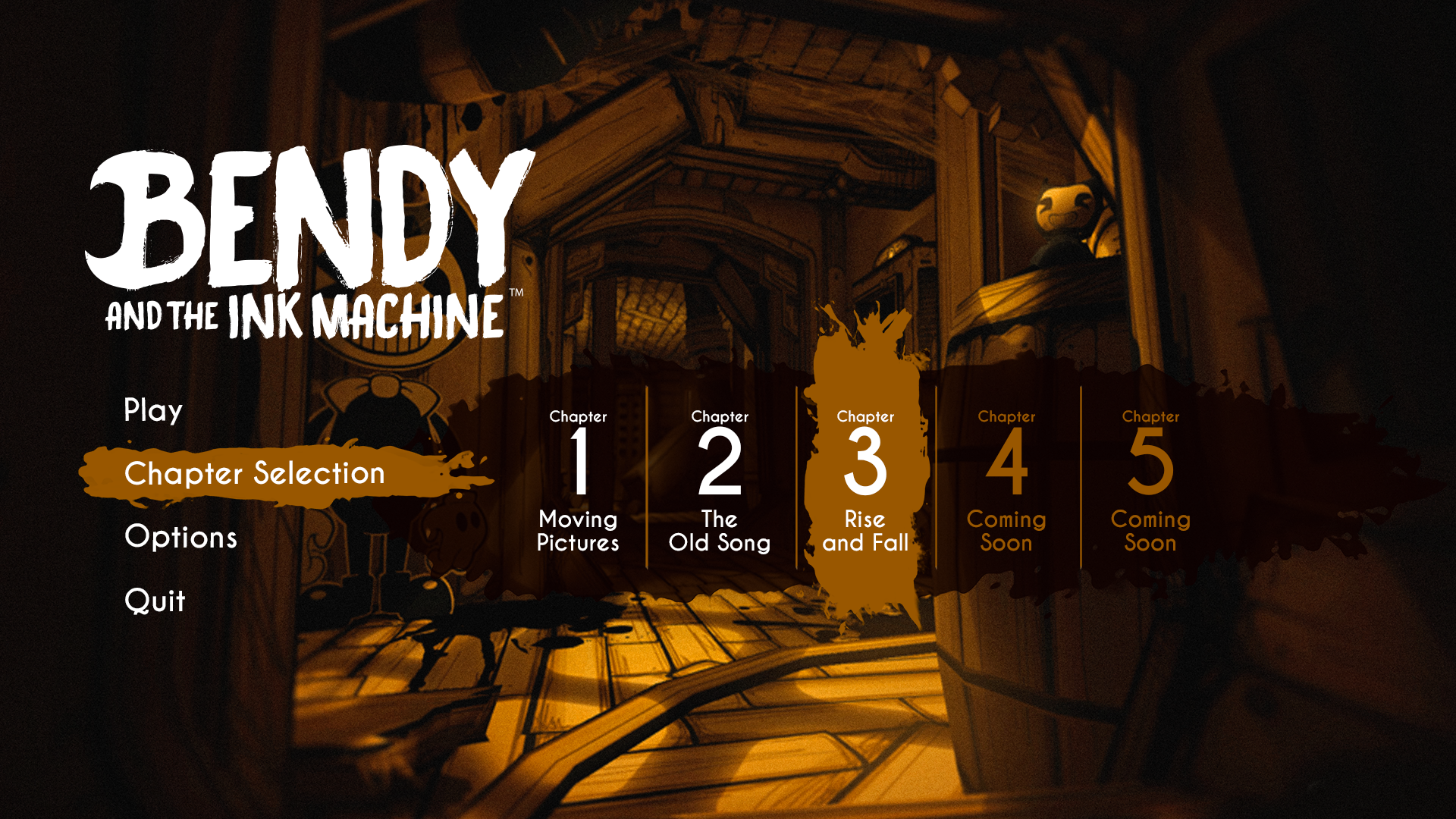 bendy and the ink machine chapter 5 items