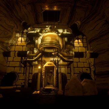 Giant Ink Machine Entrance Bendy Wiki Fandom