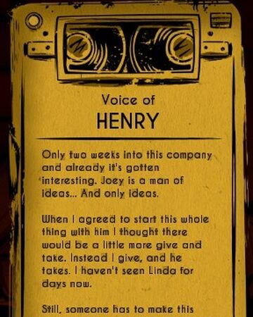 Henry Stein Bendy Wiki Fandom