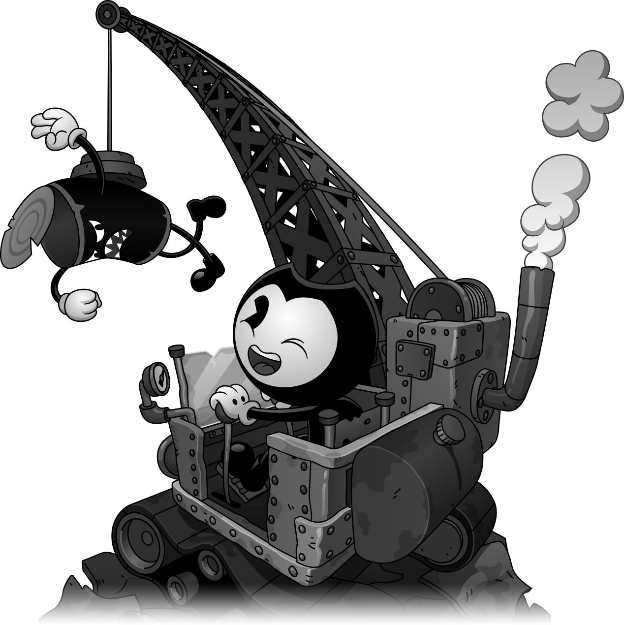hand in bendy in nightmare run hand in bendy in nightmare run