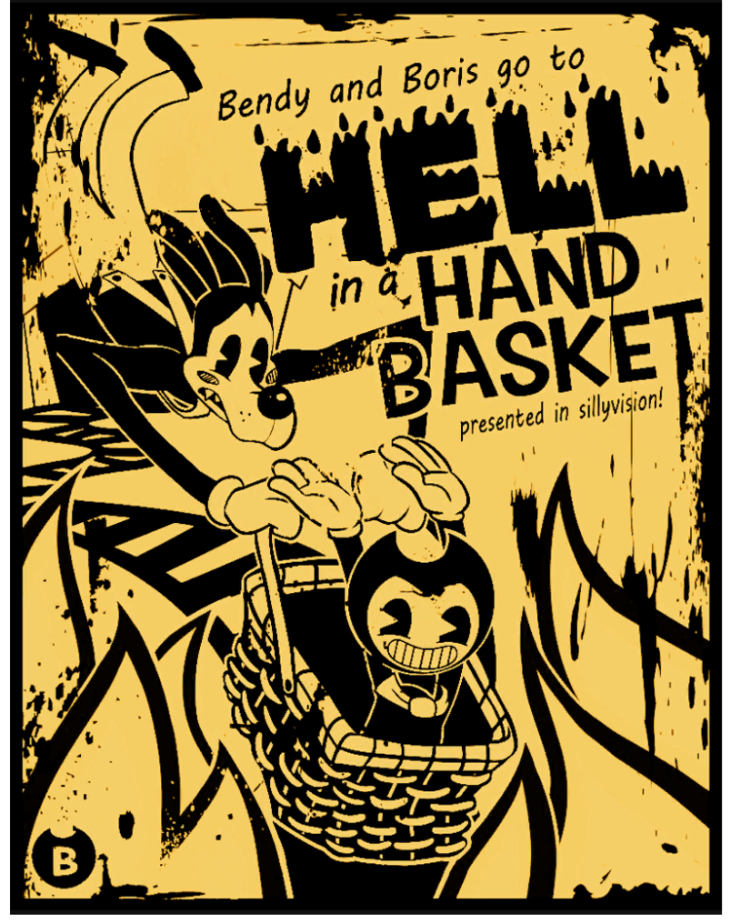 hand in bendy in nightmare run hand in bendy in nightmare run