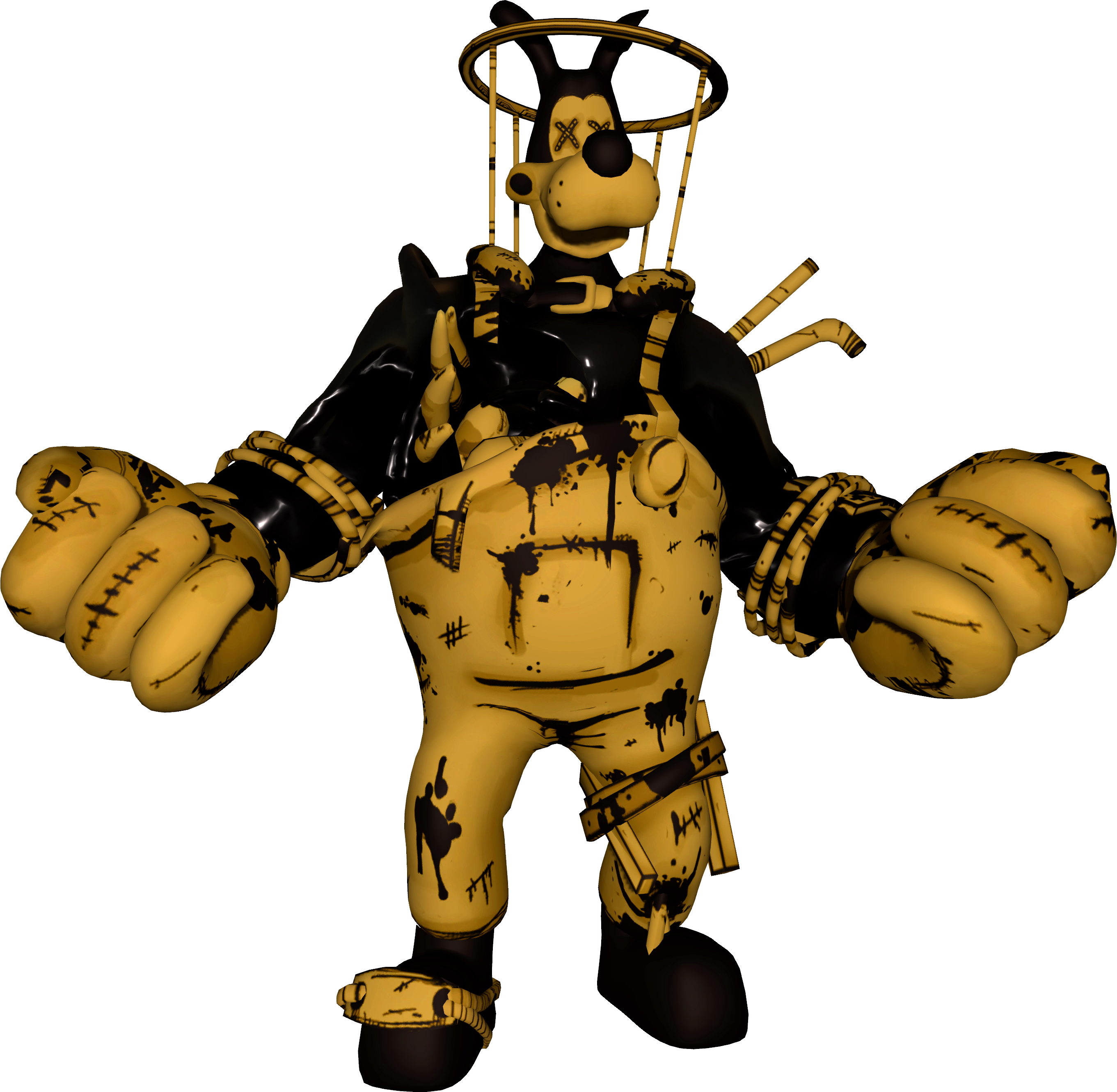 bendy and the ink machine brute boris plush