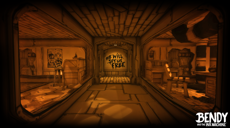 Bendy And The Ink Machine Chapter 3 Image - Chapter+3+Screenshot+08.png | Bendy and the Ink Machine Wiki