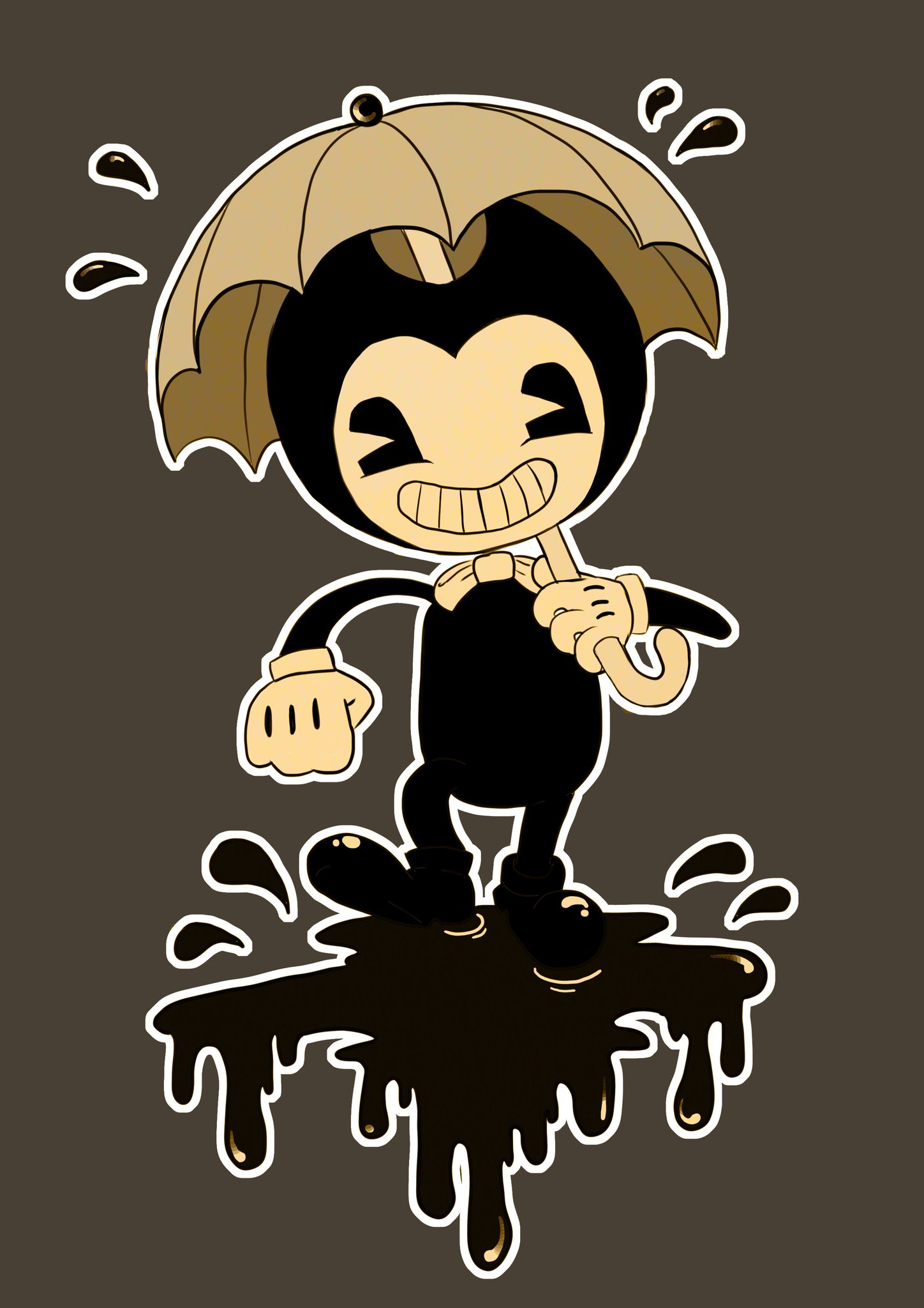 bendy and the ink machine bow tie