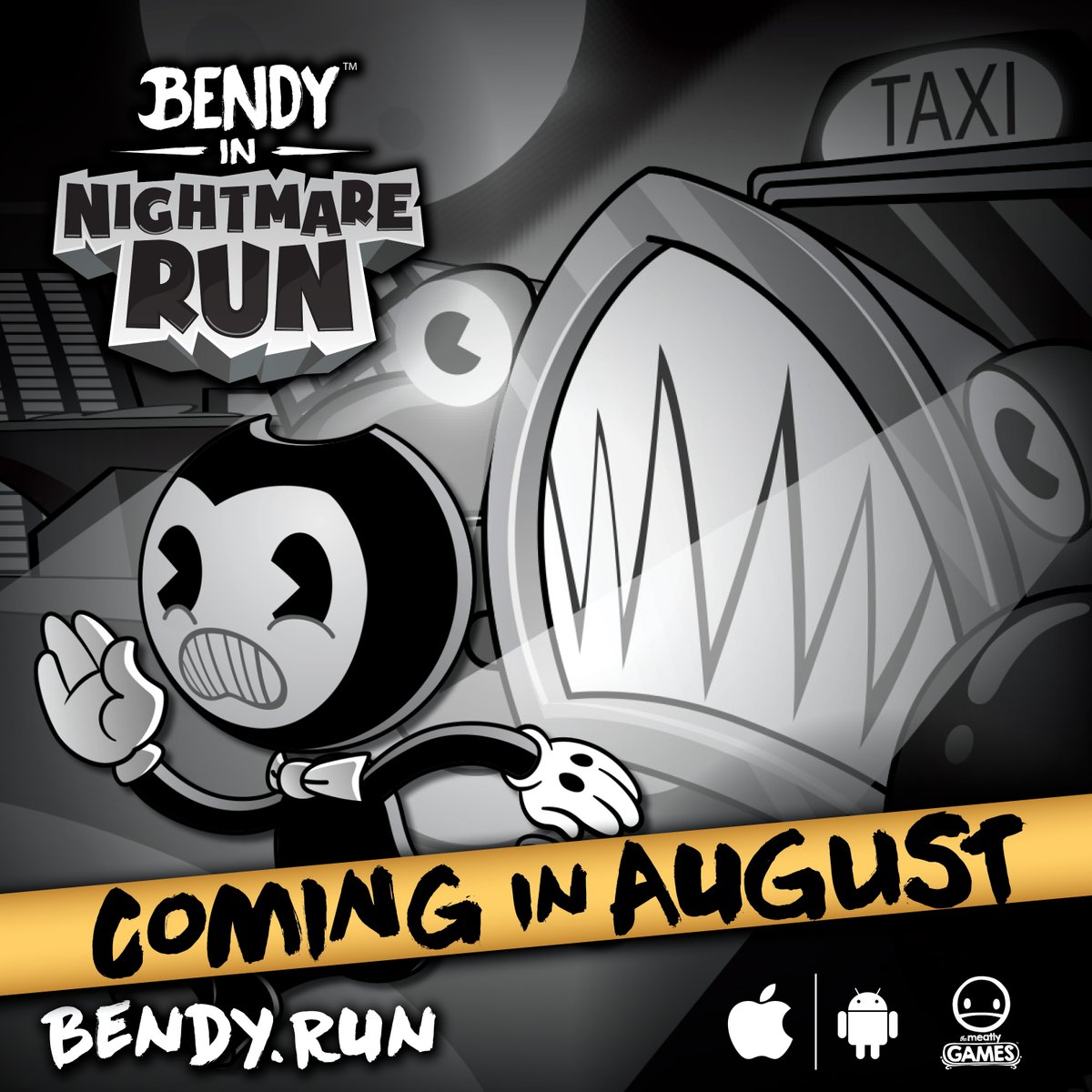 bendy in nightmare run posters