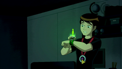 Unknown alien hologram