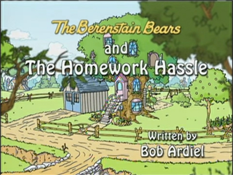 berenstain bears and the homework hassle berenstain bears and the homework hassle