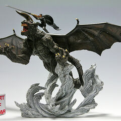 guts riding zodd statue