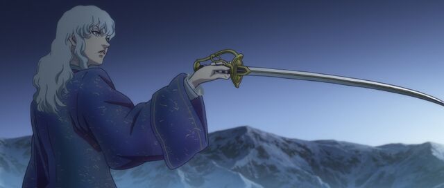 File:Griffith Prepares to Duel with Guts.jpg