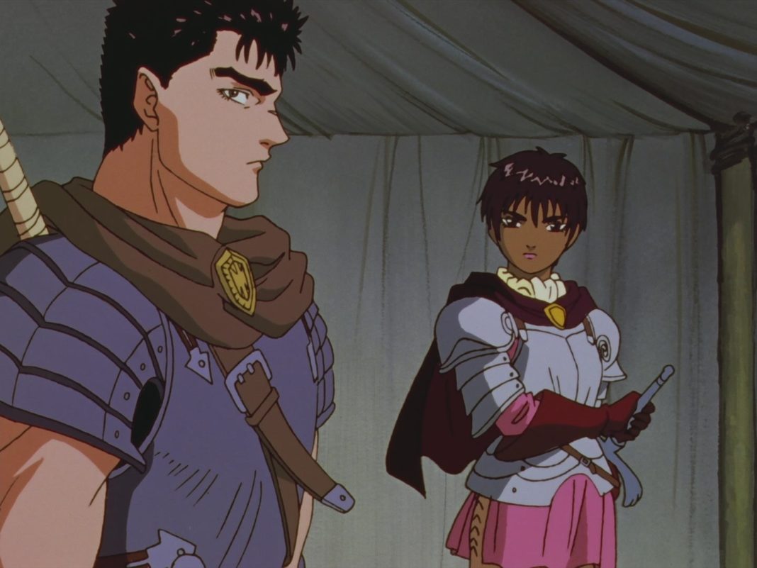 гатс берсерк 1997. старый берсерк. гатс берсерк 1 сезон. Berserk 1997 кадры. старый берсерк.