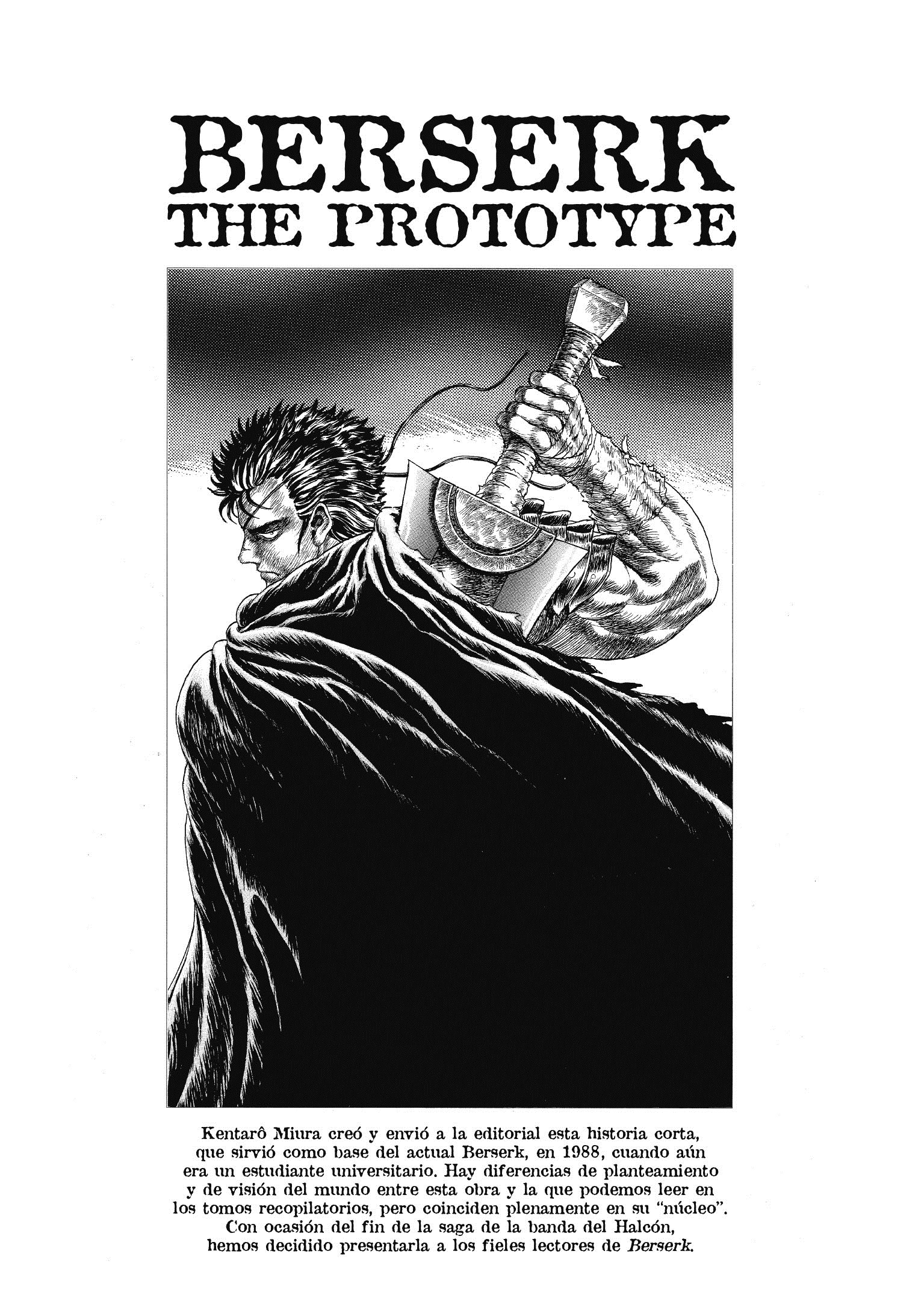 Berserk : The Prototype Berserk - The Prototype | Wiki Berserk | FANDOM powered by Wikia
