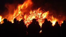 Samhain-bonfire