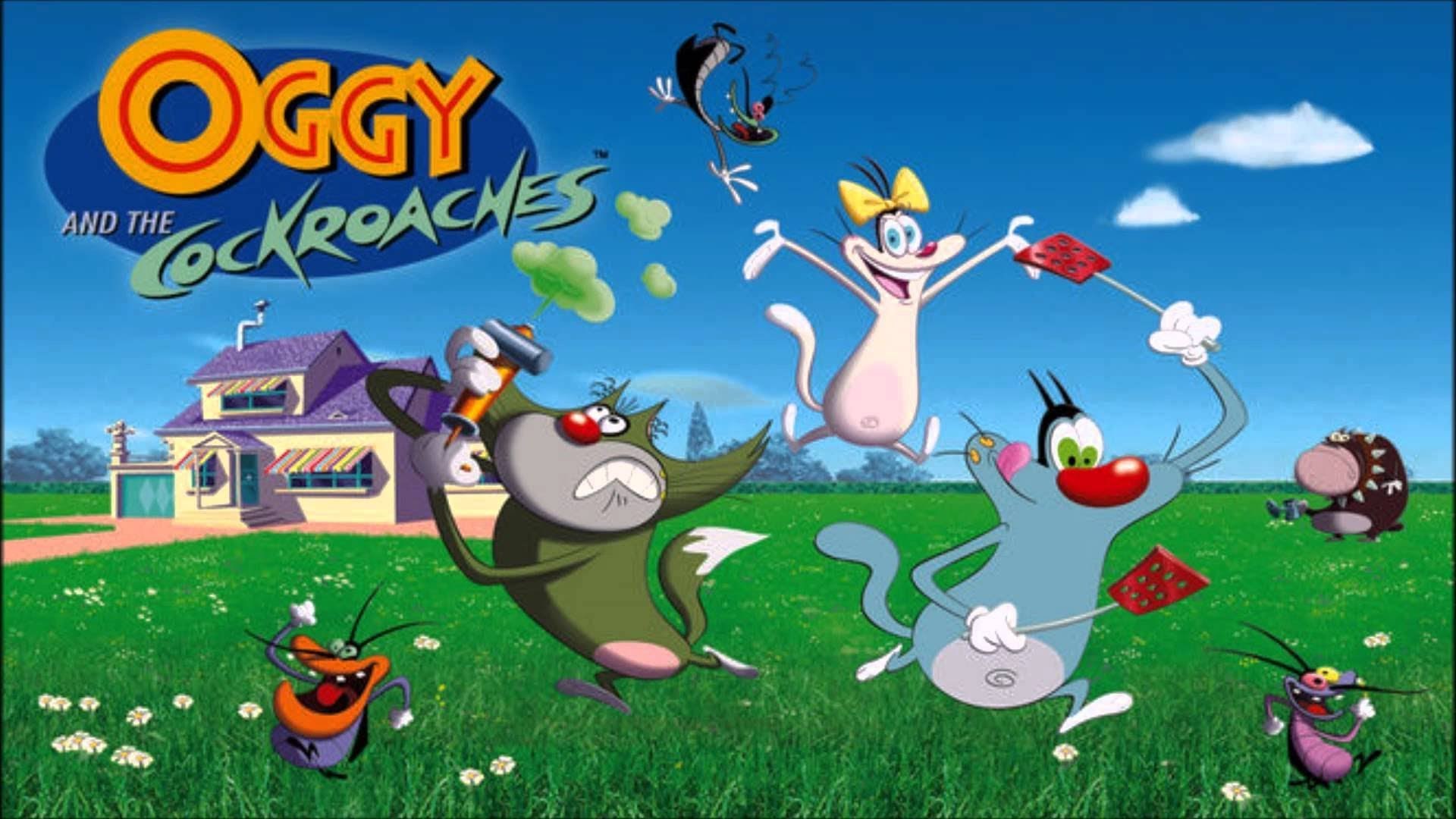 oggy and cockroaches.