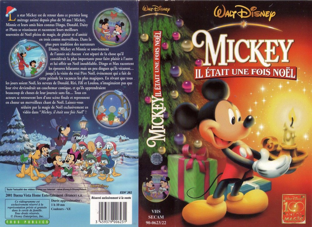Il était Une Fois Noel Mickey Streaming WDHE (France) - Mickey, il était une fois Noel (2001) (Vente) | Wiki