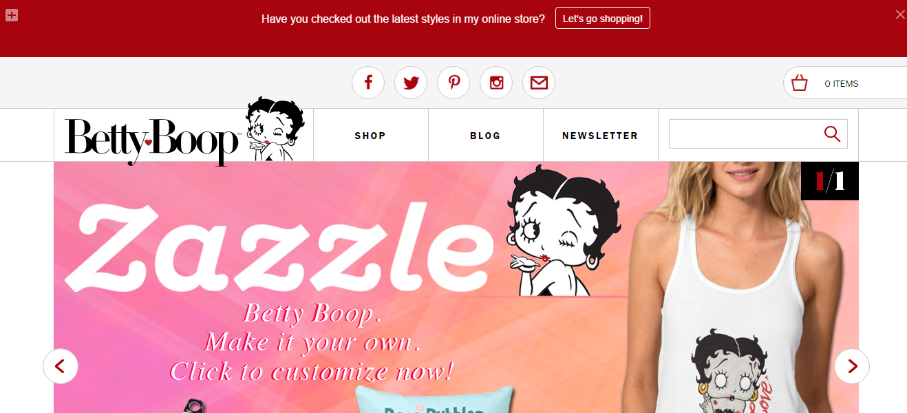 The ficial Betty Boop Website is a site which was launched on the internet several years ago The old website used to feature a forum a store and several