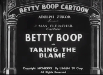 Taking The Blame Betty Boop Wiki Fandom