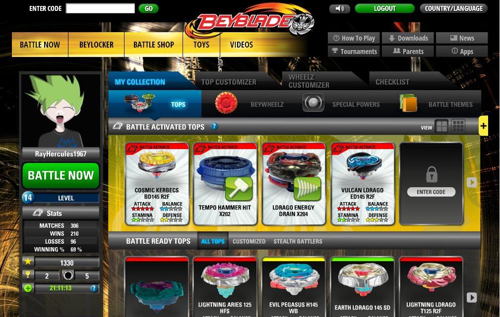 beyblades online