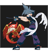 Kai Hiwatari and Dranzer