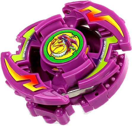 pink and purple beyblades