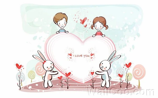 Image - 003 cartoon vector couple lovers KTQRJ 2013.jpg ...