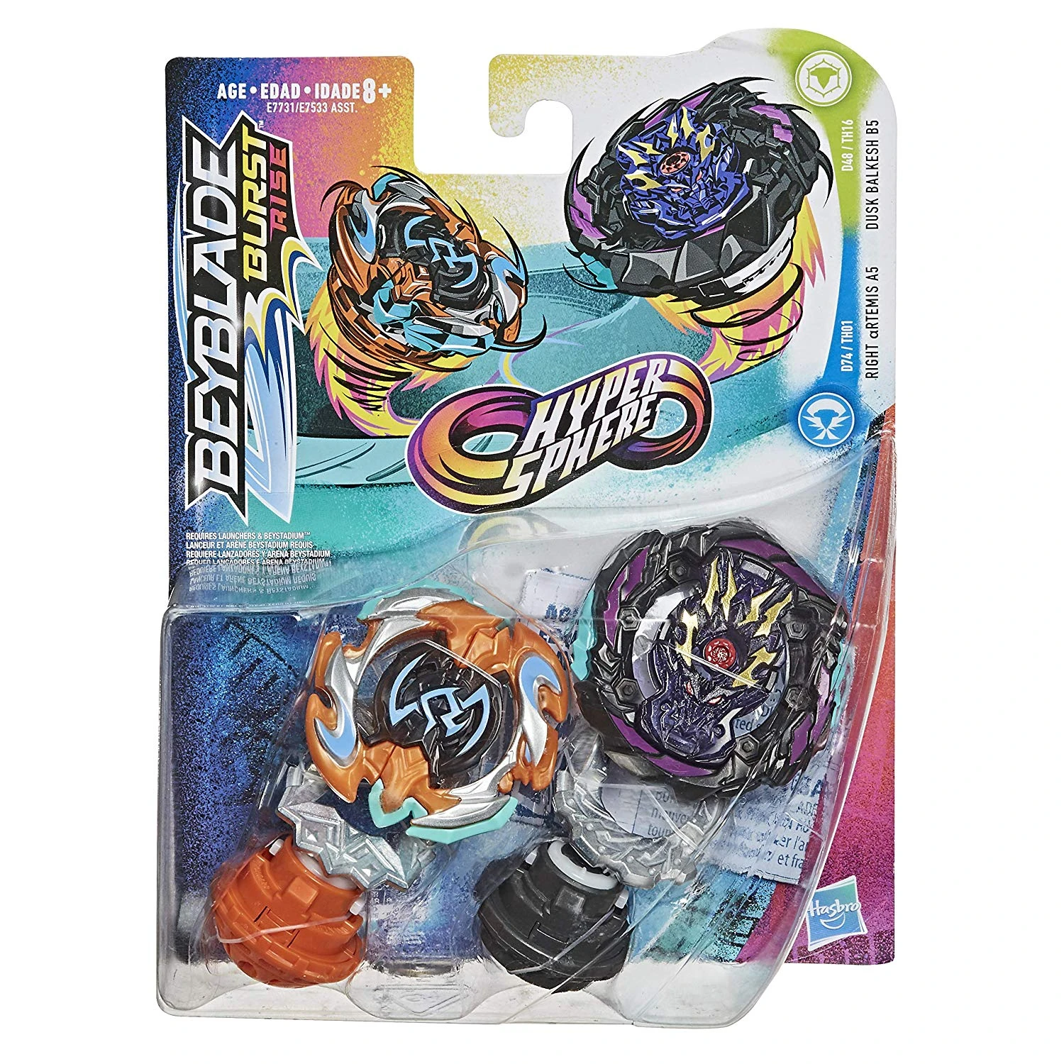 Right Artemis A5 Dusk Balkesh B5 Dual Pack Beyblade Wiki Fandom