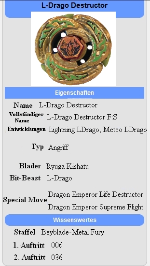 L-Drago Destructor