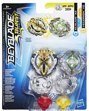 beyblade xcalius set action figure