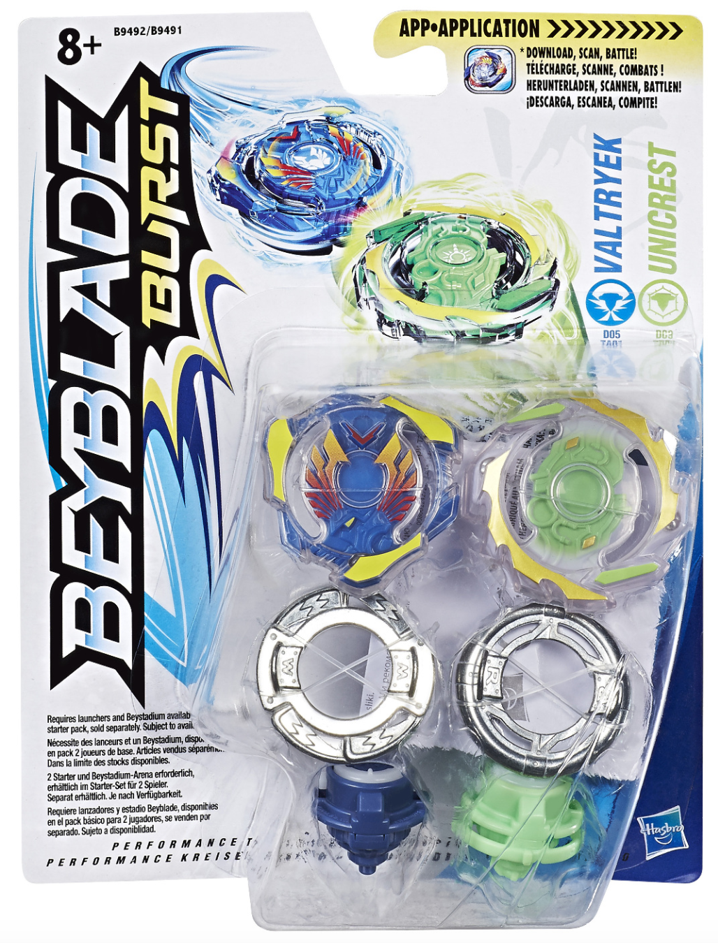 Valtryek & Unicrest Dual Pack | Beyblade Wiki | Fandom