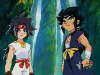 Ray und Lee im Training