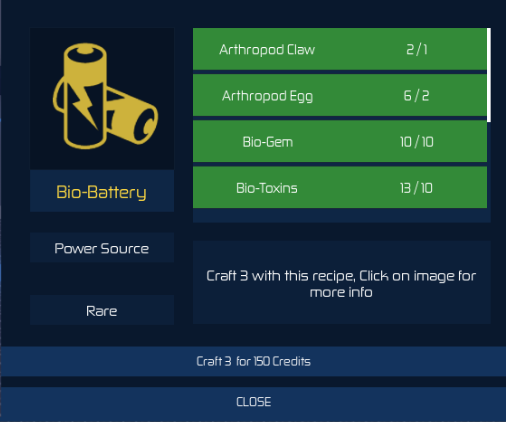 Bio Battery Beyond The Stars Roblox Wiki Fandom - bio battery beyond the stars roblox wiki fandom