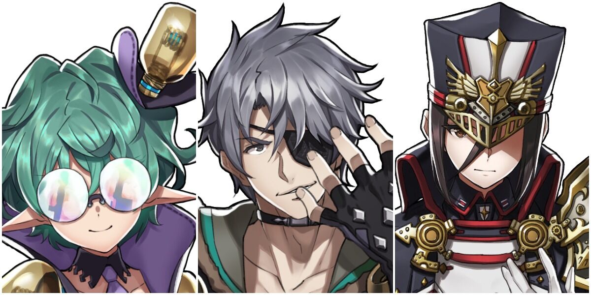 Pandoria, Zeke, and Morag side-by-side.