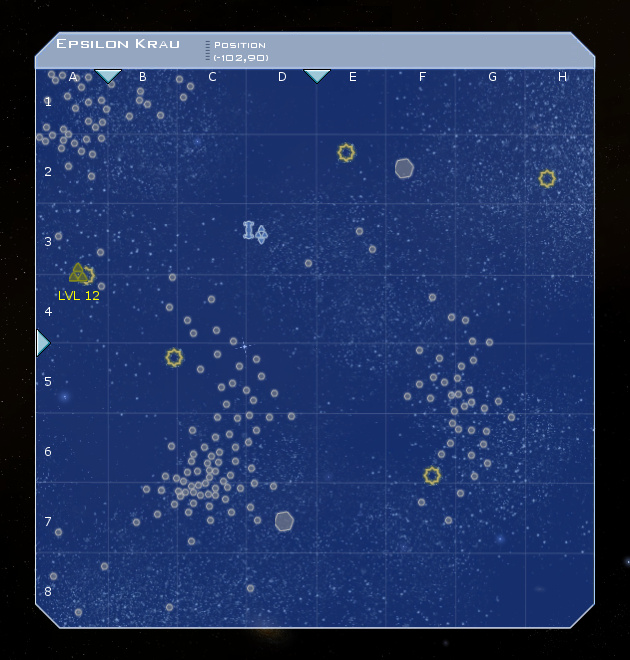 Epsilon Krau System Map