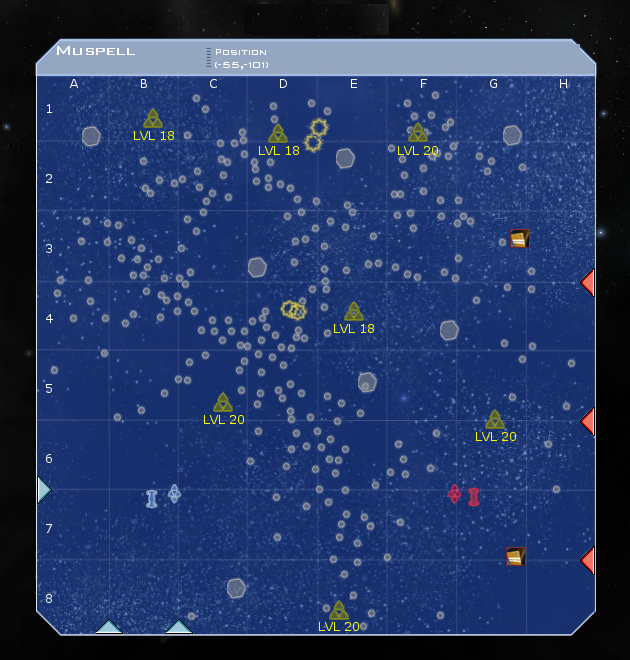 Muspell System Map