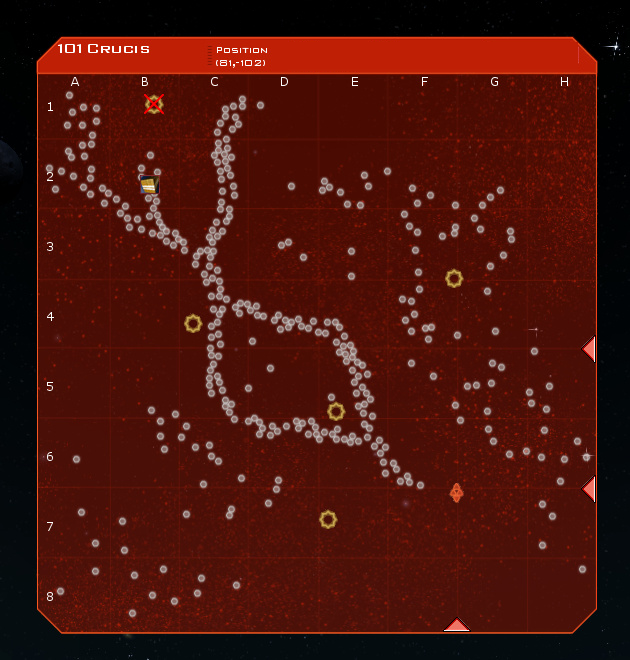 101 Crucis System Map