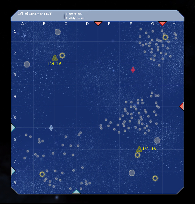 51 Bonamist System Map