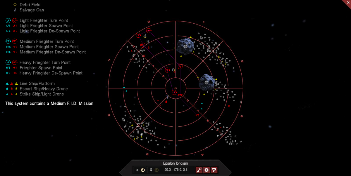 Epsilon Iordiani 3D System Map